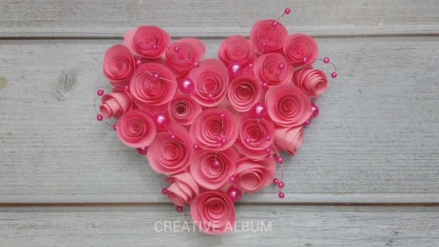 Красивая открытка на День Святого Валентина смотреть онлайн