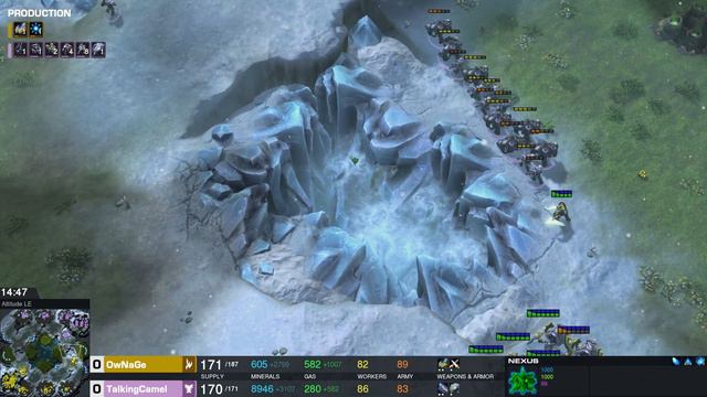 How many Workers Died?? StarCraft 2 Master PvT cast: OwNaGe (P) vs TalkingCamel (T) смотреть онлайн