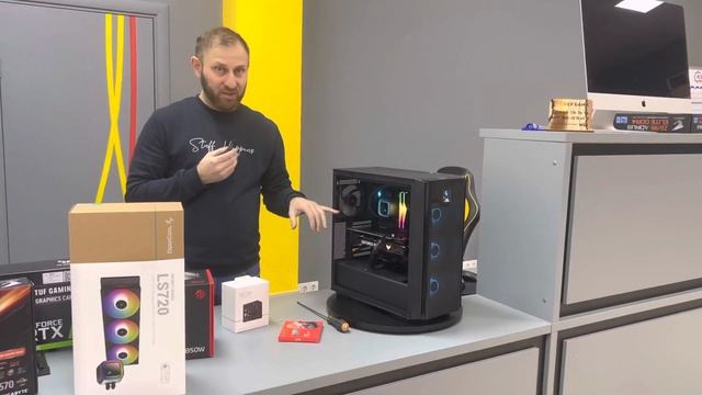 Сборка для #дизайнера в корпусе #deepcool CH510 MASH DIGITAL смотреть онлайн