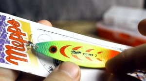 Набор блесен Mepps Циклоп 2 для рыбалки на спиннинг,обзор всей линейки.