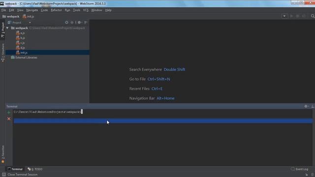 2 Установка Webpack и первый запуск смотреть онлайн