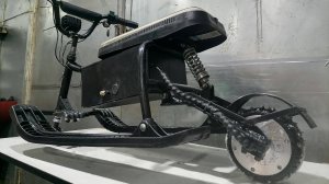 Детский электроснегокат своими руками!!!