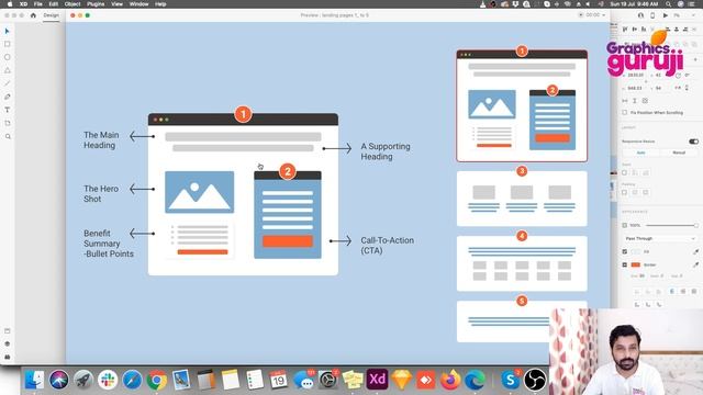 What is landing page? How to design? (web designing full course in hindi) #11 смотреть онлайн