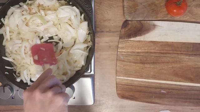 Капуста тушеная с луком и помидором постное блюдо смотреть онлайн