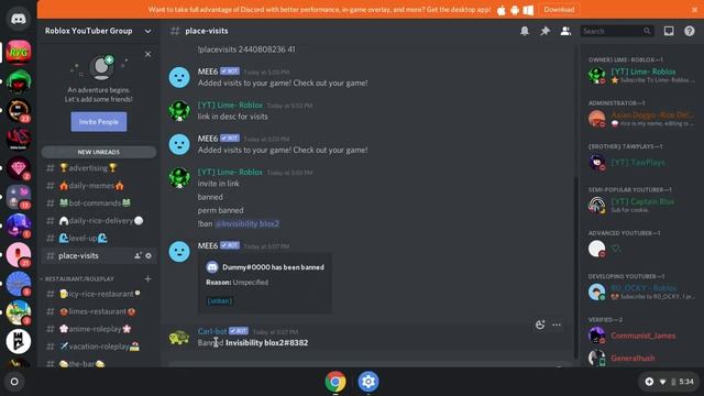 This DISCORD SERVER Gives FREE ROBLOX PLACE VISITS! смотреть онлайн