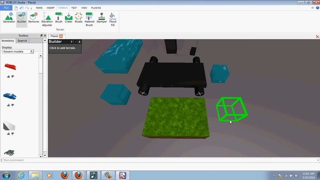 How to make a water in Roblox Studio(2014) смотреть онлайн