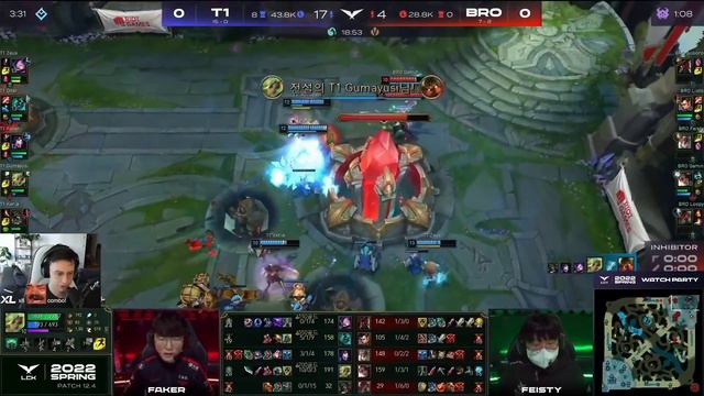 T1 VS Challenger Team Reminds Caedrel Of A Certain BO5.. смотреть онлайн