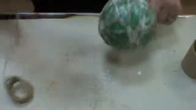 Мастер-класс "Икебана с шарами из ниток" -1 часть, подготовительная работа смотреть онлайн