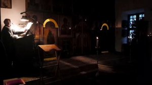 Понедельник первой седмицы Великого Поста. Вечернее богослужение