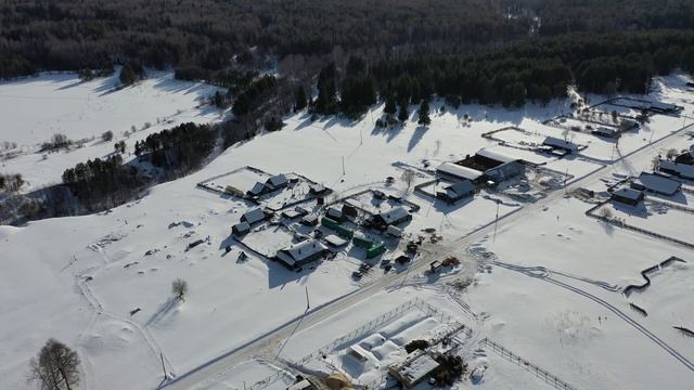 Шайтанский рудник с высоты. Нижняя Салда. Март 2021 смотреть онлайн