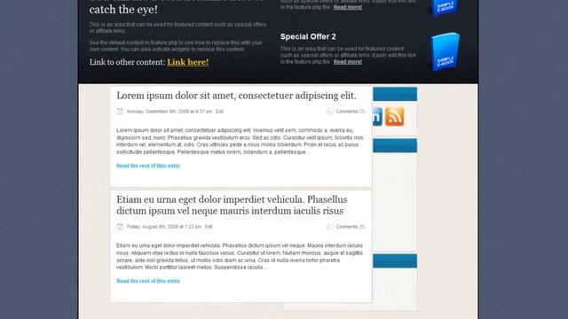 FlexSqueeze - The Ultimate WordPress Theme for Websites or Blogs смотреть онлайн