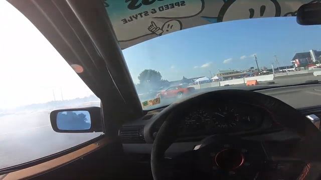 LS-S14 vs LS-S14 Spirit Drift - RAW Driver POV смотреть онлайн