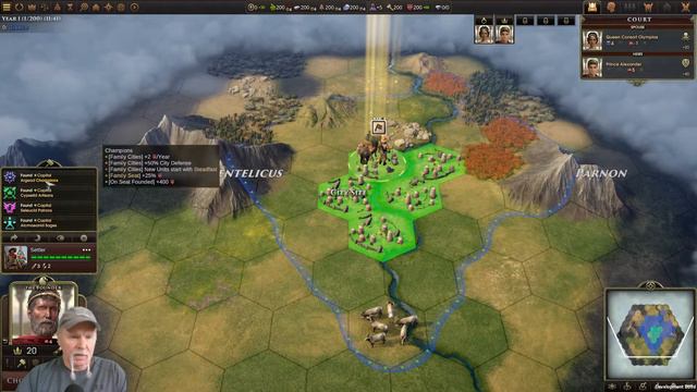 Let's Play Old World - Greece - Ep01 - The Founding of Greece смотреть онлайн