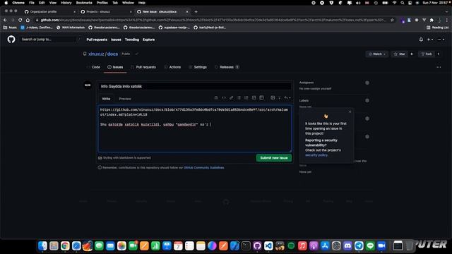 Github ga nima deysiz? - Sohibqiron Orziqulov | DOT-NET.UZ смотреть онлайн