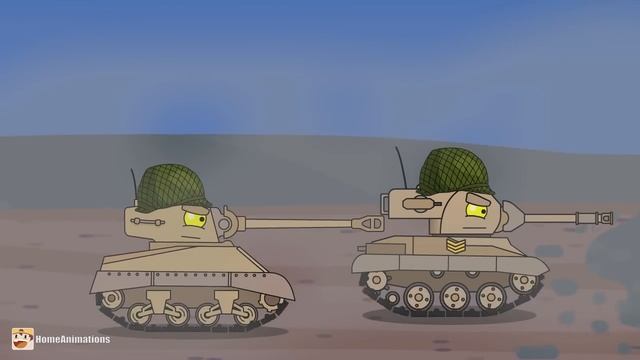 День Д или высадка в Нормандии - Мультики про танки смотреть онлайн