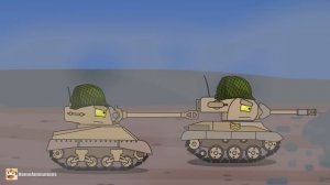 День Д или высадка в Нормандии - Мультики про танки