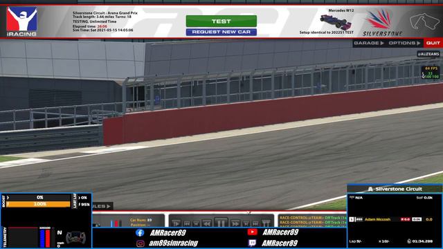 First Run - iRacing Grand Prix Series - Mercedes-AMG Petronas F1 W12 E Performance смотреть онлайн