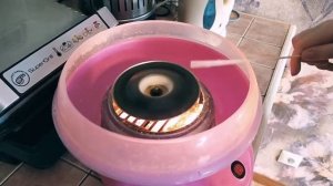 Сахарная вата дома !!! Как сделать вкусную сахарную вату. ( ˘⌣˘)♡(˘⌣˘ )