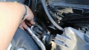 Заміна обгонної муфти (шківа генератора) на Opel Insignia