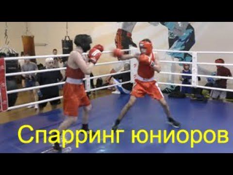 Бокс: спарринг юниоров/Boxing: juniors spar southpaw vs orthodox смотреть онлайн