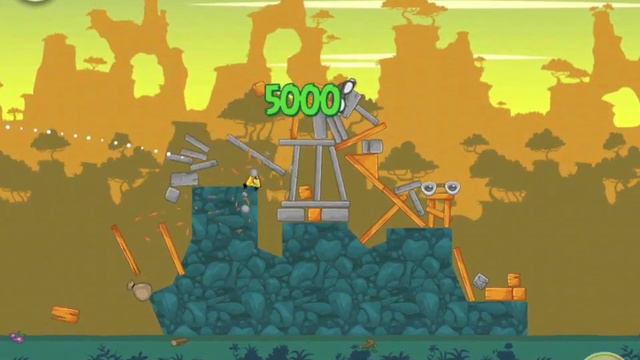 Angry Birds 22-8 Bad Piggies 3 Star Walkthrough (Angry Birds Classic 22-8) смотреть онлайн