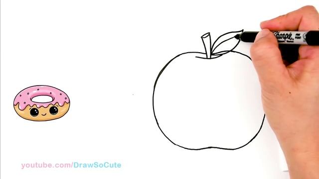 How to Draw an Apple Easy смотреть онлайн