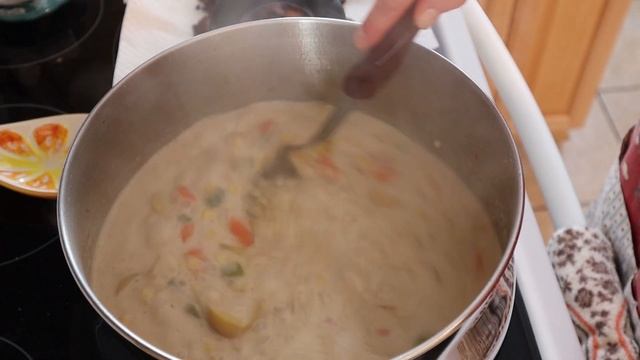 How To Make My Bacon Corn Chowder And Gluten Free Saltine Crackers