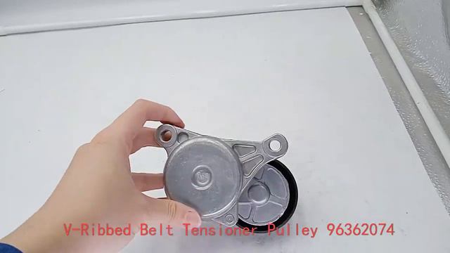 V-Ribbed Belt Tensioner Pulley 96362074 For Peugeot Citroen Fiat Lancia 9636207480 601744 A04048 смотреть онлайн