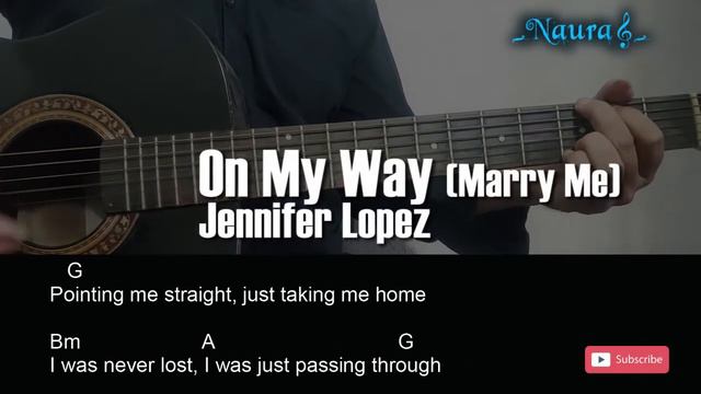 Jennifer Lopez - On My Way (Marry Me) Guitar Chords Lyrics смотреть онлайн