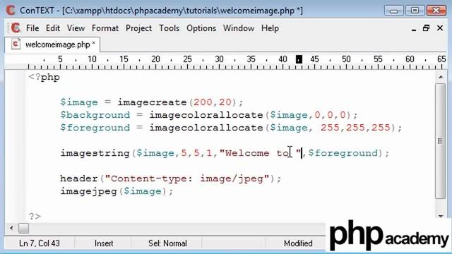 15 Creating images with PHP смотреть онлайн