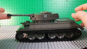 Обзор на танк т 34-76 из лего от компании город игр: Я вернулся.