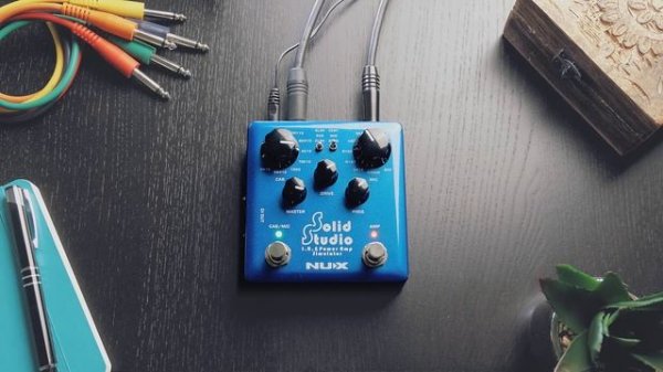 NUX Solid Studio Power Amp Simulator demo / playthrough (no talking)