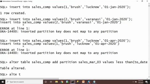 #23 Composite Table Partition in Oracle (Hindi) смотреть онлайн