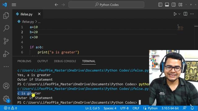 If Else & Elif Conditionals In Python | Python Tutorials For Beginners In Hindi смотреть онлайн
