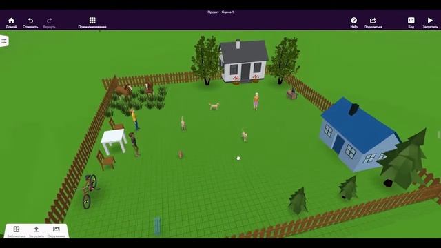 Создаем свой крутой мир в CoSpaces! Похоже на Sims смотреть онлайн