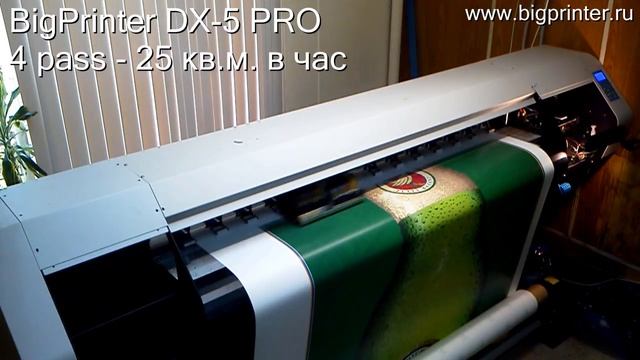 BIGPRINTER DX-5-PRO 4 прохода смотреть онлайн