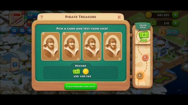 How To Play Pirate Treasure | Tips and Tricks | Township Game |