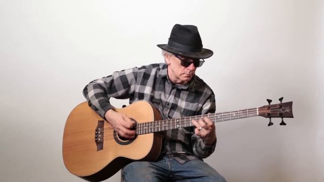 Jay the Luthier plays his Portland Guitar Acoustic Bass смотреть онлайн