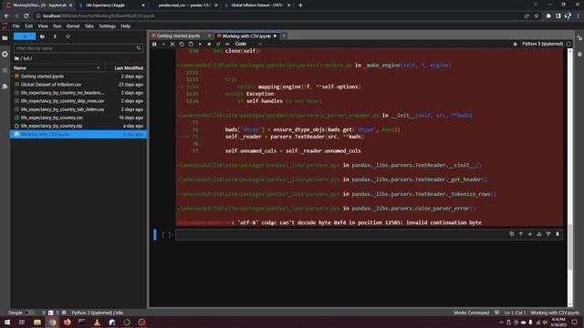 Python - Pandas - 002 Read & Write CSV Files смотреть онлайн
