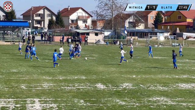 HNK Mitnica Vukovar - NK Blato Zagreb, 1:3, prijateljska utakmica, Mlađi pioniri 2010./11, 4.3.2023 смотреть онлайн