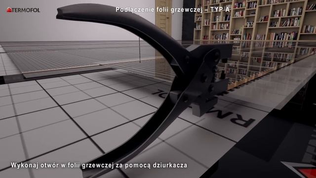FOLIA GRZEWCZA TERMOFOL - Wizualizacja montażu folii grzewczej pod panelami i deską podłogową смотреть онлайн