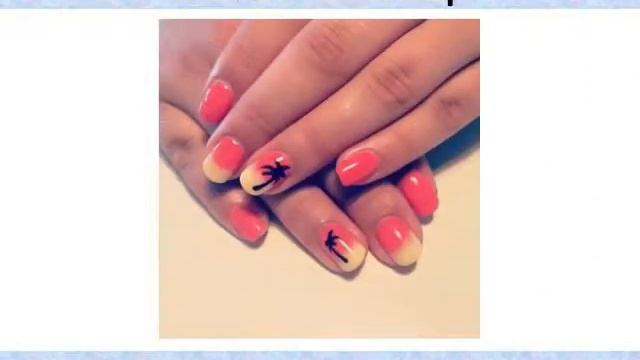 летний маникюр смотреть онлайн