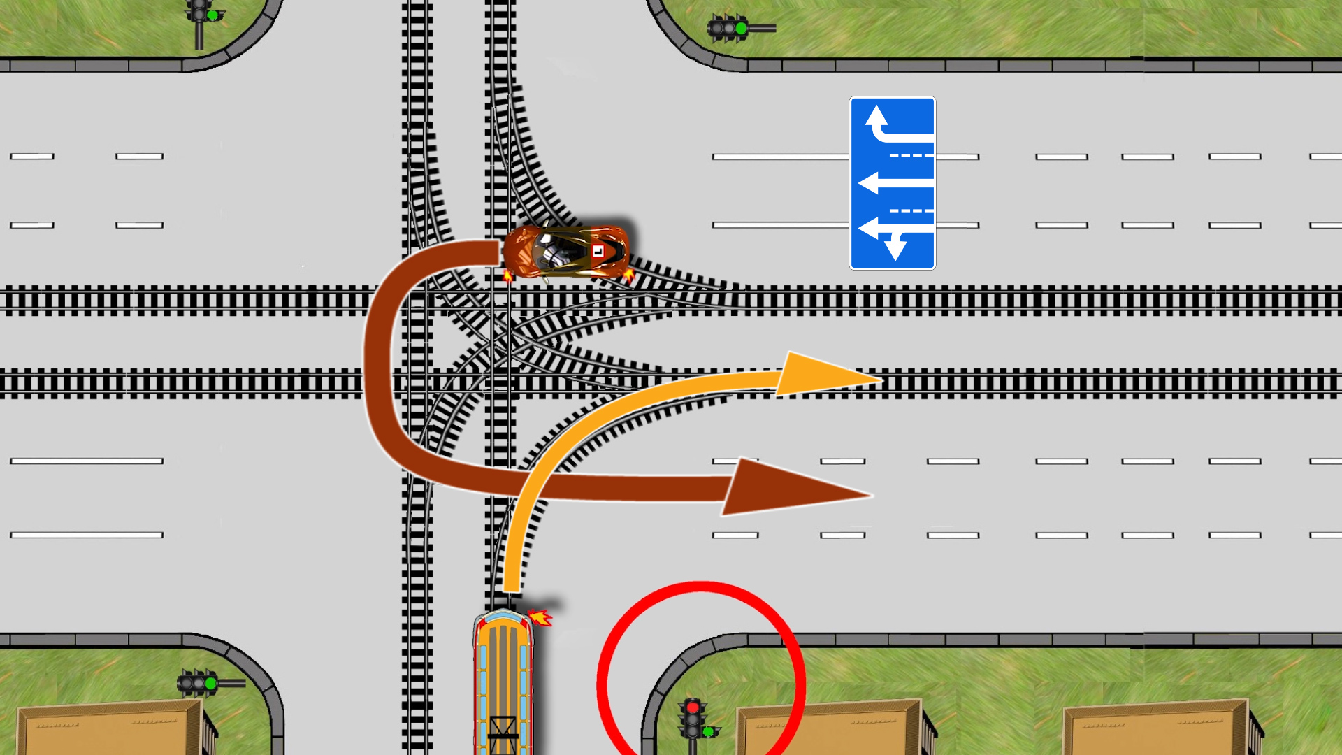 Трамвай уступает? #ПДД смотреть онлайн