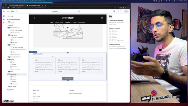How To Add Background Image To A Section On Shopify смотреть онлайн