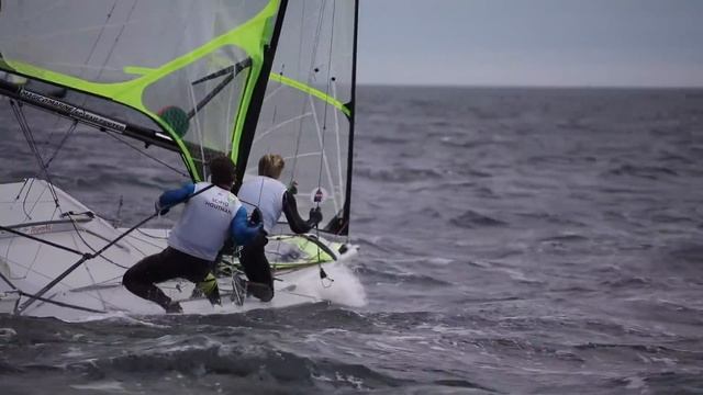 49er Sailing Highlights - 2019 Junior World Championship - Day 2 - Risor смотреть онлайн