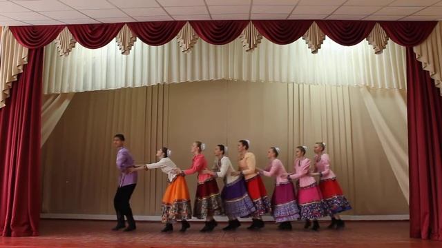Кадриль детский хореографический ансамбль Виктория IVвозрастная группа смотреть онлайн