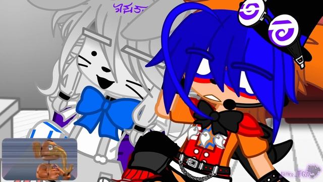Security Breach Reacts To “Every Other FNAF Animatronic In A Nutshell” | FNAF | Gacha Plus смотреть онлайн