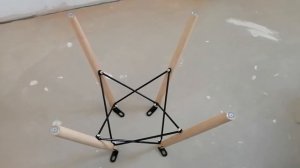 Сборка стула с Озона EAMES DSW Style