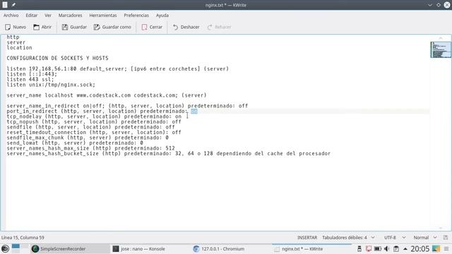05 - Directiva HTTP, Server y Location: Configuración de Sockets y Hosts [NGINX - Español] смотреть онлайн