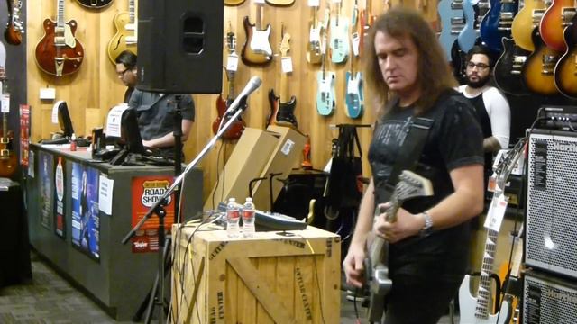 DAVE ELLEFSON "Tornado Of Souls" at Guitar Center, Austin, Tx. September 9, 2013 смотреть онлайн
